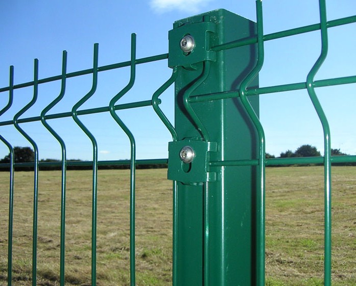 Anti tamper bolt and Mesh clamp for mesh fence